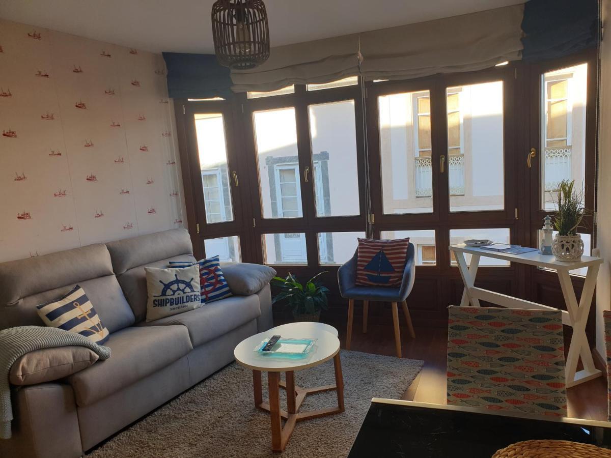 Apartamento Cine Colon 2 Ribadeo Ngoại thất bức ảnh